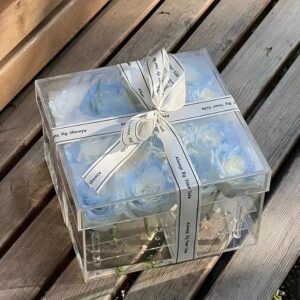 Clear Acrylic Square Gift Box